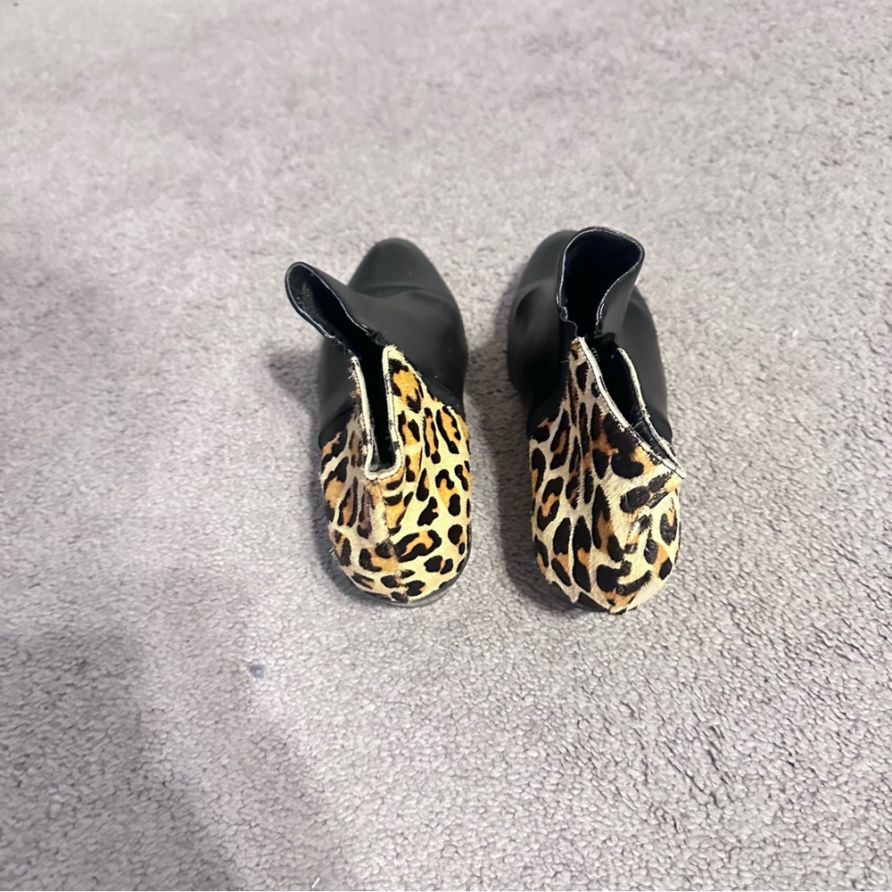 Leopard Print Ankle Boot